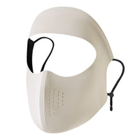 UPF50+ Full Face Sun Protection Mask for Cycling and Outdoor Activities, Breathable Ice Silk UV Protection