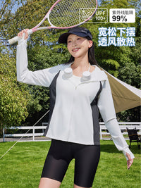 Women's UPF 50+ UV Protection Sun Protection Jacket Breathable Ice Silk for Outdoor Cycling