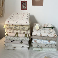 INS Style Floral 100% Cotton Duvet Cover Set with Pillowcases
