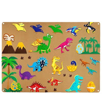 3D Felt Busy Board Storytelling Play Set for Kids - Educational Farm Animal & Arctic Themes