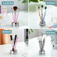 Jumao Multifunctional Portable Folding Toothbrush Holder for Travel and Storage
