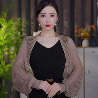 Ice Silk Shawl Cardigan for Air-Conditioned Rooms