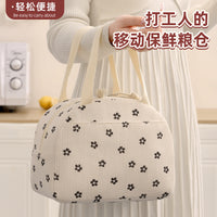 Insulated Lunch Bag for Work and School, Large Capacity Portable Meal Prep Tote