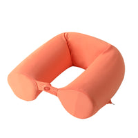 Cooling U-Shaped Travel Neck Pillow with Adjustable Memory Foam for Office and Cervical Support