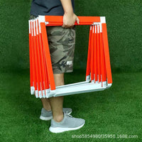 Agility Ladder for Speed Training, Fixed-Style Football Training Aid, Foldable Agility Ladder