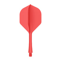 CyeeLife 2BA Integrated Dart Shafts and Flights, Durable Plastic Dart Stems and Flights Combo, Dart Accessories
