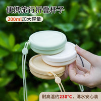 Collapsible Silicone Travel Mug Portable Outdoor Camping Coffee Cup