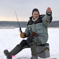 TEMU Ultra-Short Ice Fishing Rod for Winter Fishing