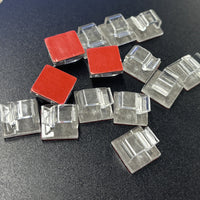 Self-Adhesive R-Type Cable Clips for Wire Management