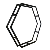 Wooden Hexagonal Wedding Arch for Garden Ceremonies and Backdrops