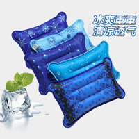 Inflatable Water Cooling Pillow for Summer, Breathable Ice Pillow Mat