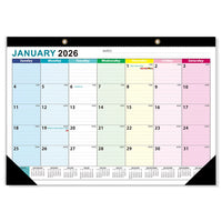 2026-2027 Desktop Calendar with International Holidays and Planner