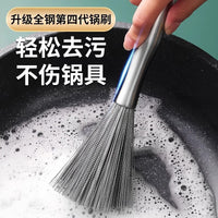 304 Stainless Steel Pot Brush Scrubber for Kitchen Cleaning