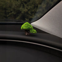 Lucky Tree Car Dashboard Ornament Miniature Landscape Decor