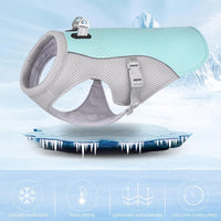 Pet Cooling Vest for Dogs, Breathable Summer Heat Relief Shirt