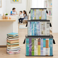 Foldable Transparent Book Storage Box for Students and Home Use, Dustproof and Waterproof