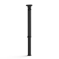 RV Folding Telescopic Table Legs Adjustable Height for Outdoor Picnic Tables Space-Saving Storage