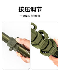 Lightweight Aluminum Alloy Telescopic Tent Poles for Outdoor Camping Tarp Support