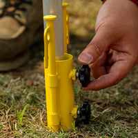 Adjustable Canopy Pole Holder for Large Diameter Tent Awning Support Rods, Beach Umbrella Base