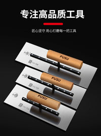 Stainless Steel Plastering Trowel for Putty, Mud, and Floor Paint