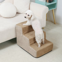 Pet Stairs for Sofa Bed, Sponge Steps for Cats and Dogs, Removable Washable Pet Ladder