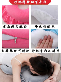 Beauty Salon Latex Core Face Down Pillow for Massage and Postpartum Care