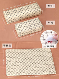 Japanese-Style Nail Art Hand Rest Cushion and Mat Set for Salon or Home Use