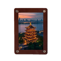 Acrylic Photo Frame Refrigerator Magnet for Instax Photos