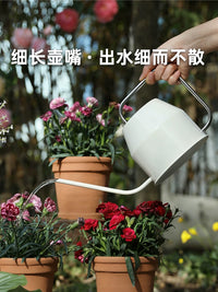 Vintage Iron Long Spout Watering Can for Indoor Outdoor Plants