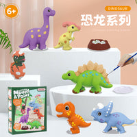 Kids' DIY Plaster Painting Kit - Creative Educational Toy for Arts & Crafts