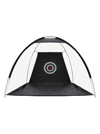 Indoor/Outdoor Golf Hitting Net with Chipping Target and Practice Mat