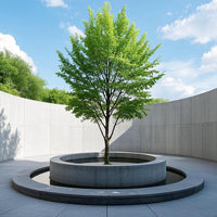 UHPC Concrete Planter Bench with Translucent or Terrazzo Finish