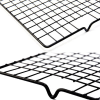 Black Non-Stick Cooling Rack for Baking, Cookies, Bread, and Pastries