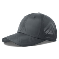 Breathable Quick-Dry Mesh Sports Visor for Women - Lightweight Sun Protection for Outdoor Activities