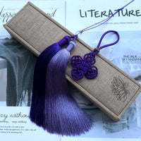 Chinese Knot Tassel Ornament with Four Coins for Festive Decoration and Gifts