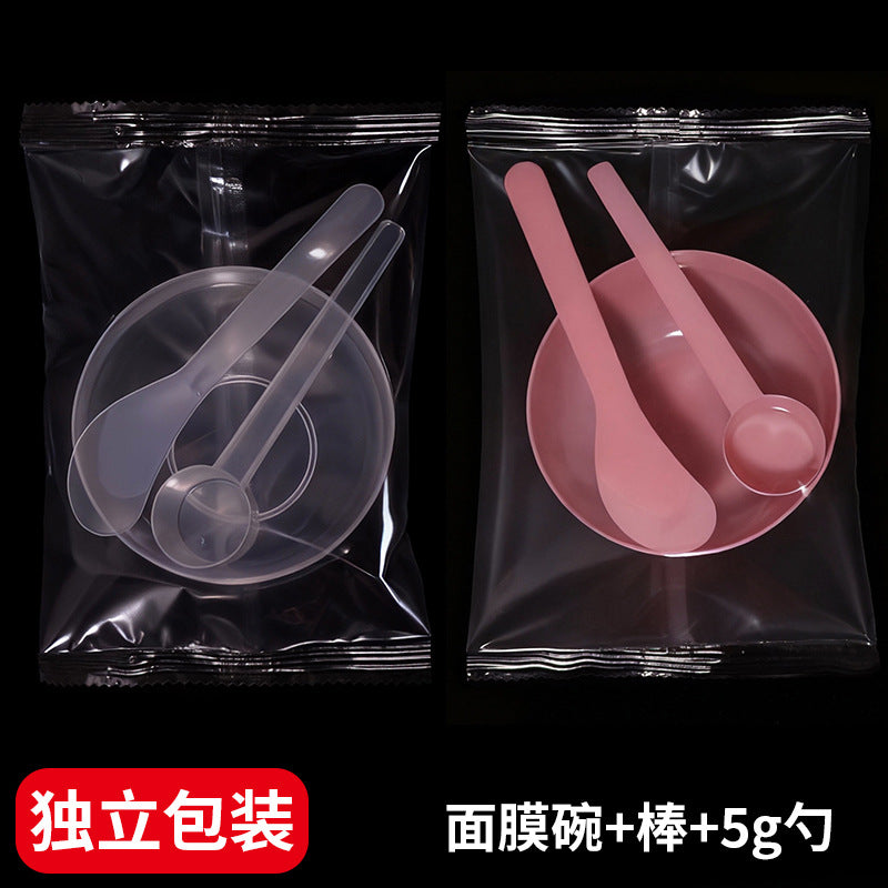 Facial Mask Mixing Bowl Set with Spatula and Measuring Spoon, Individually Packaged