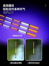 High-Sensitivity Fishing Float Set for Day & Night Fishing, Visible Bobbers for Carp and Crucian