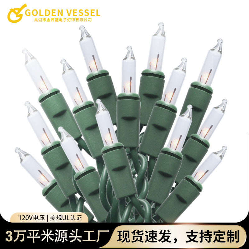 UL588 100-Light Outdoor Waterproof Christmas String Lights