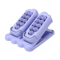 Multi-functional Foldable Slant Board with Foot Massager Roller for Stretching and Fitness