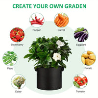Felt Potato Grow Bags with Handles for Vegetables and Plants