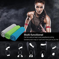 Cooling Towel for Sports and Exercise, Quick Dry Ice Towel for Instant Relief