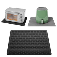 Silicone Heat Resistant Mat for Air Fryer Oven Countertop Protection and Drainage