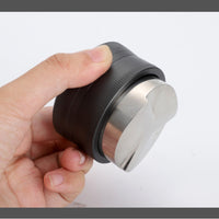 Self-Leveling Coffee Distributor and Tamper, Stainless Steel Espresso Powder Press Tool