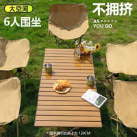 Portable Outdoor Folding Table and Chair Set for Camping and Picnics