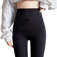 Women's High-Waist Tummy Control Butt Lift Yoga Leggings for Petite, Breathable, Thin, Autumn/Winter