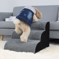 Pet Stairs for Dogs and Cats, Bedside Steps for Small Pets, Teddy Dog Ladder