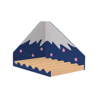 Mountain Cat Scratcher House Corrugated Cardboard Pet Bed
