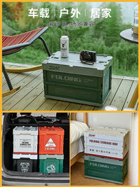 3W Car Trunk Organizer Foldable Storage Box Multi-functional Outdoor Container