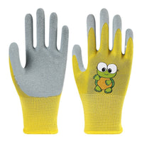 Kids' Nitrile Coated Garden & Play Gloves - Non-Slip, Wear-Resistant, Thickened for Digging, Picking