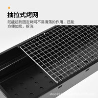 Portable Foldable Charcoal BBQ Grill for Outdoor Camping and Home Use